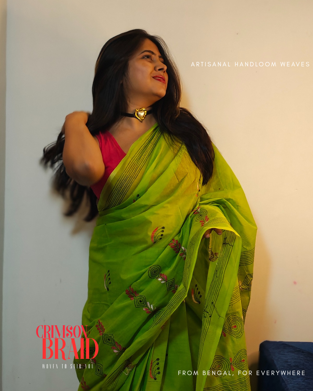 Raonok • Kantha Stitch • Mul Cotton