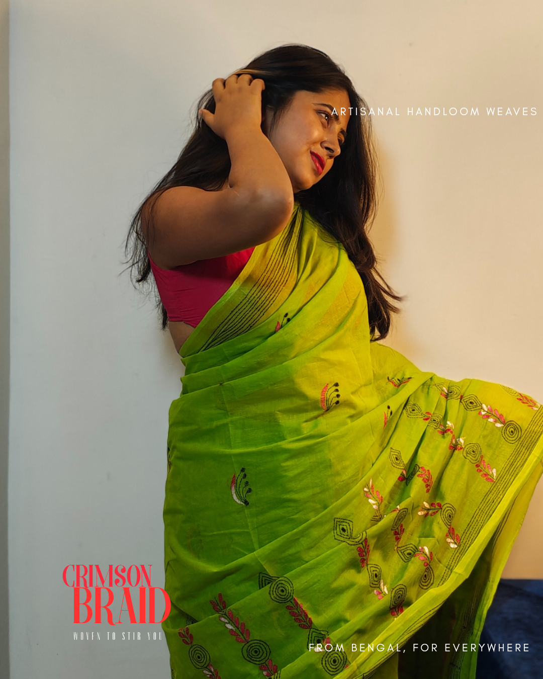 Raonok • Kantha Stitch • Mul Cotton