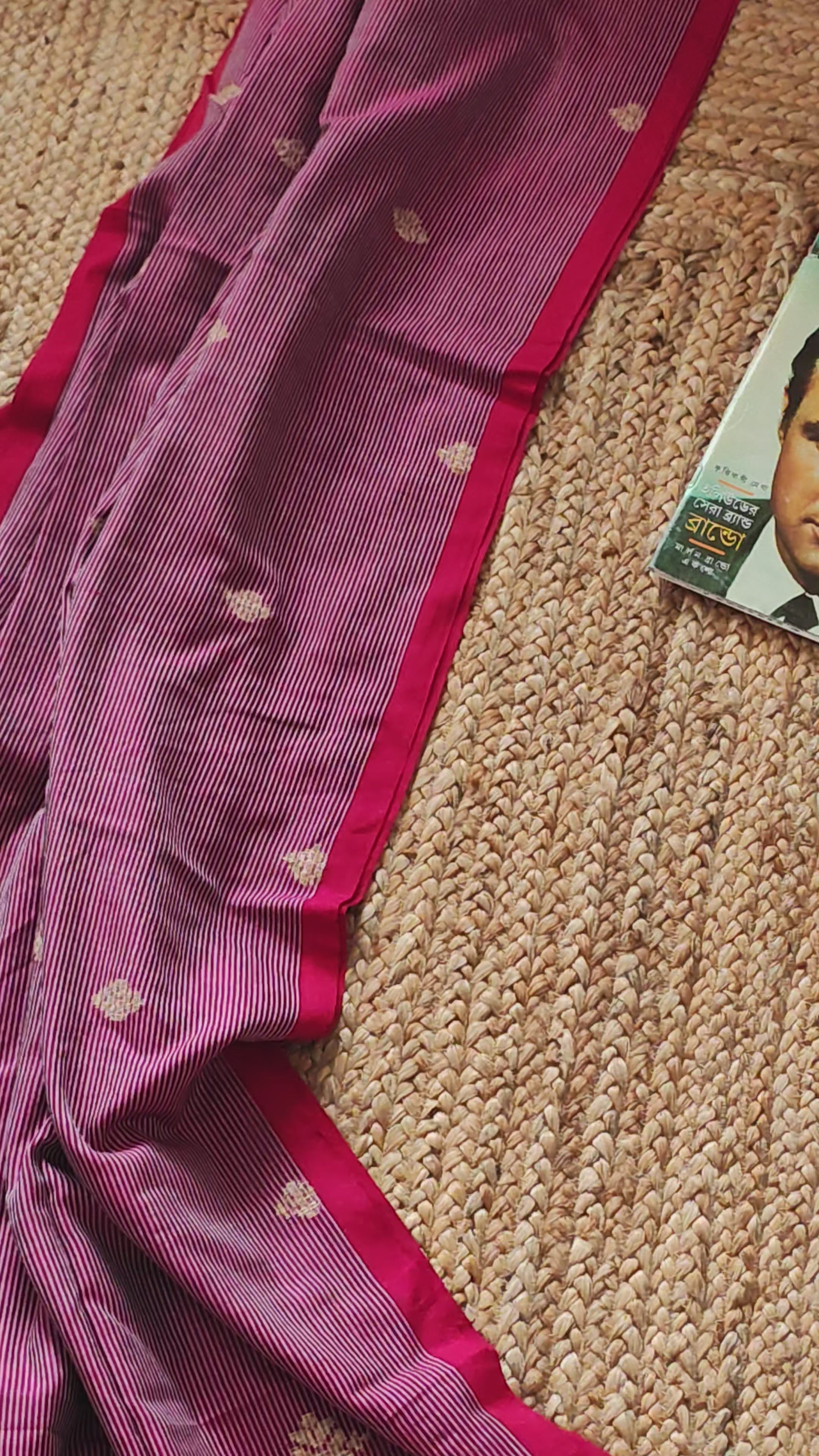 Hiya • Cotton & Khesh • Phulia--Crimson Braid -Crimson Braid 