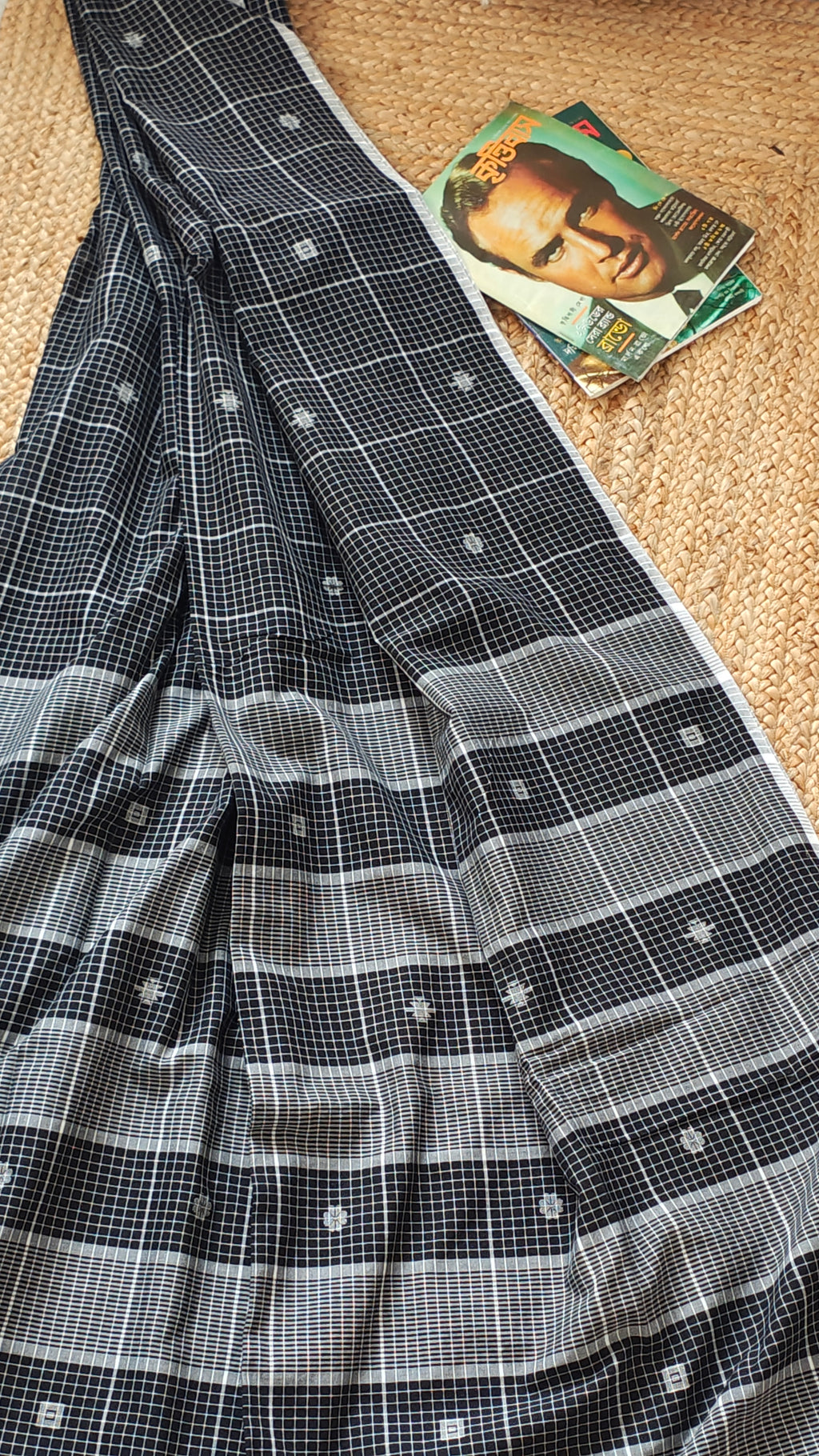 Kira • Phulia • Cotton--Crimson Braid -Crimson Braid 