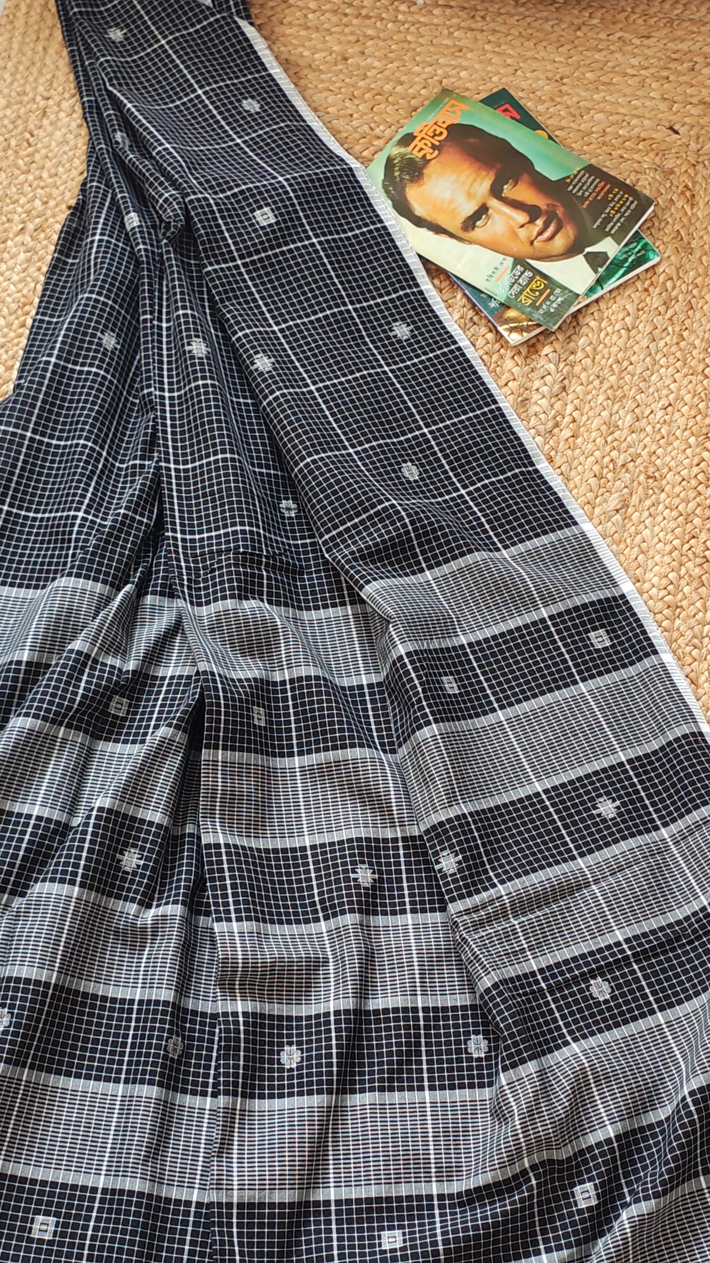 Kira • Phulia • Cotton--Crimson Braid -Crimson Braid 