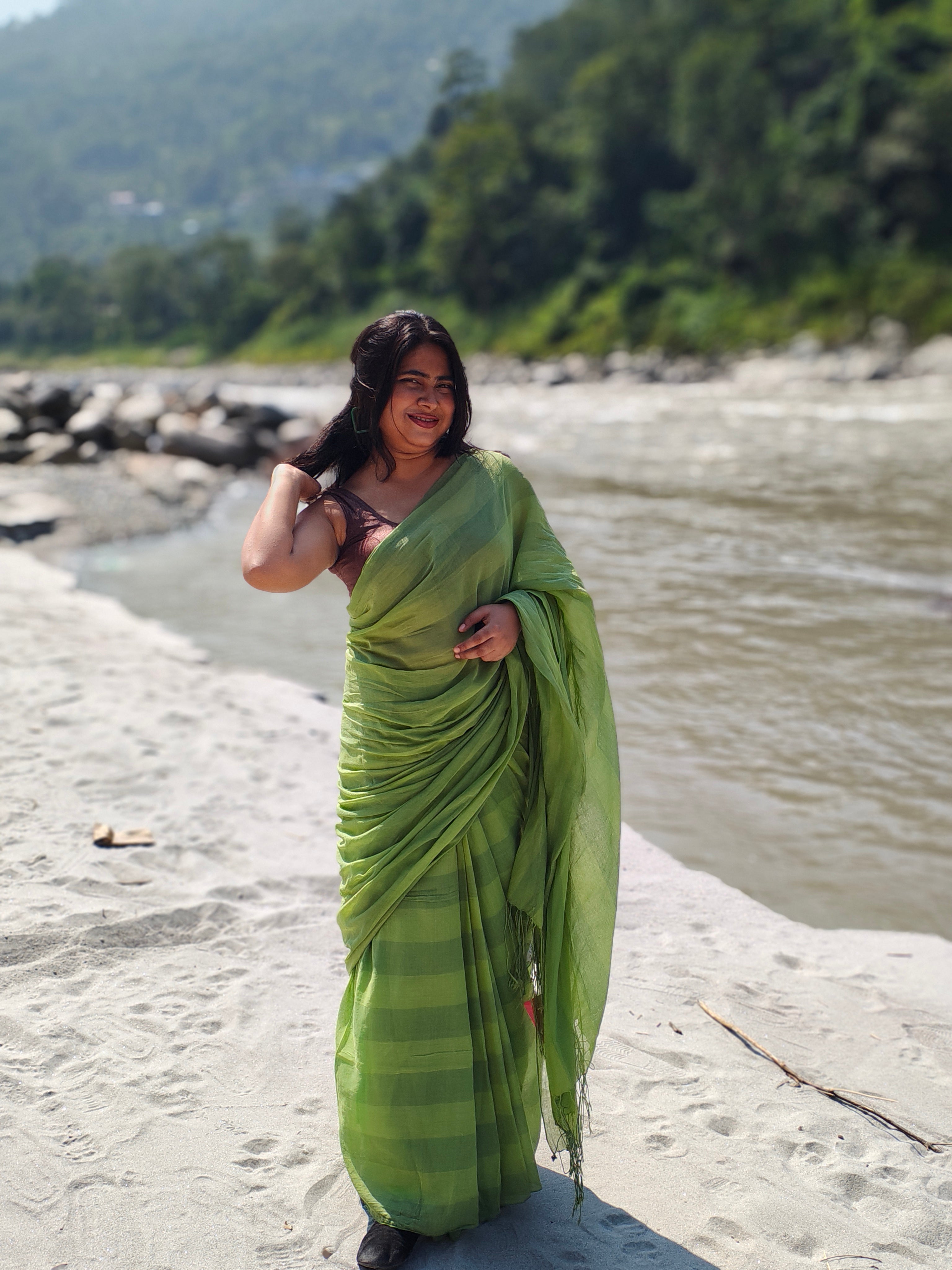 The Still Leaf • Mul Cotton • Phulia