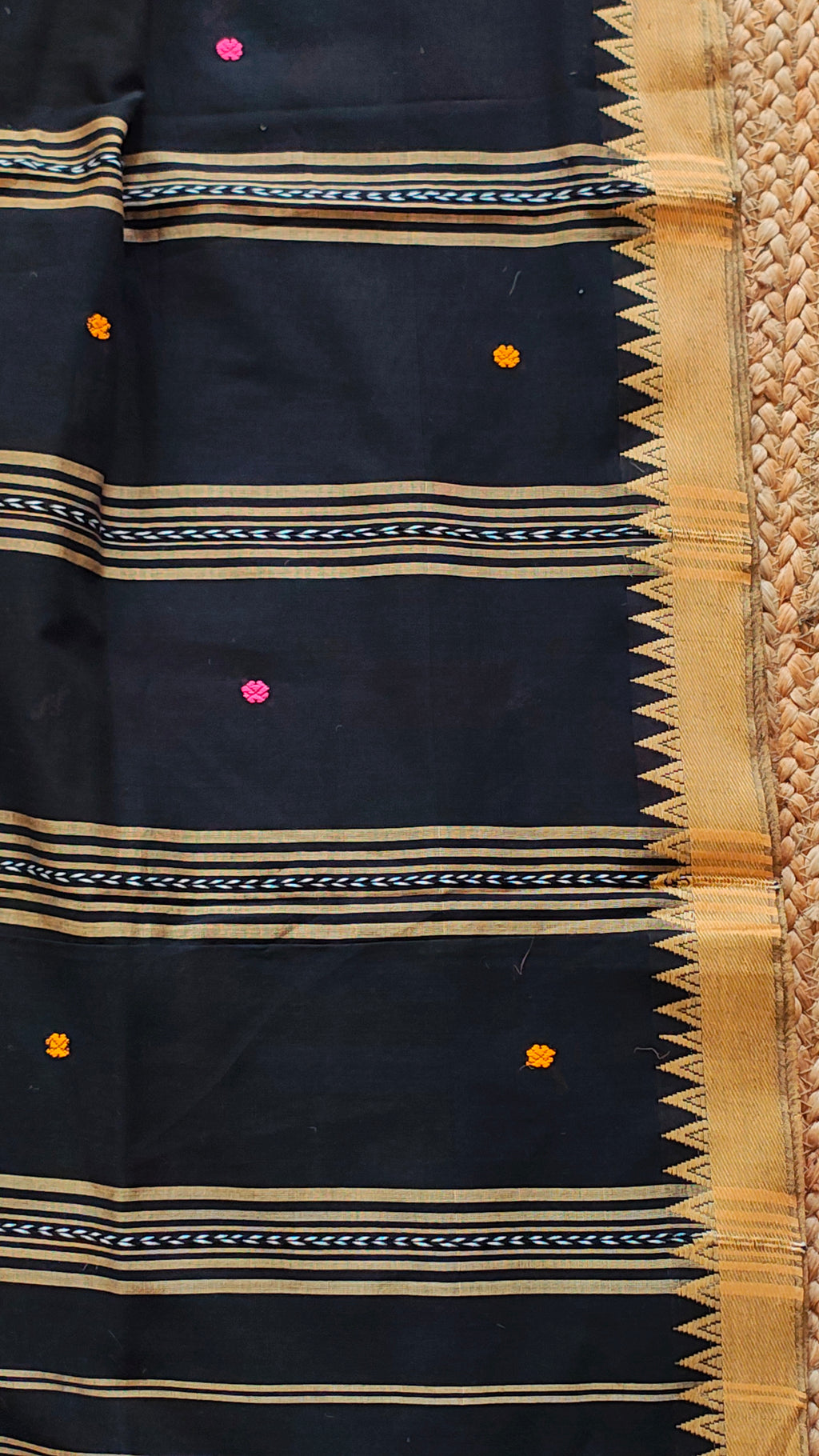 Sneho • Cotton • Dhaniakhali--Crimson Braid -Crimson Braid 