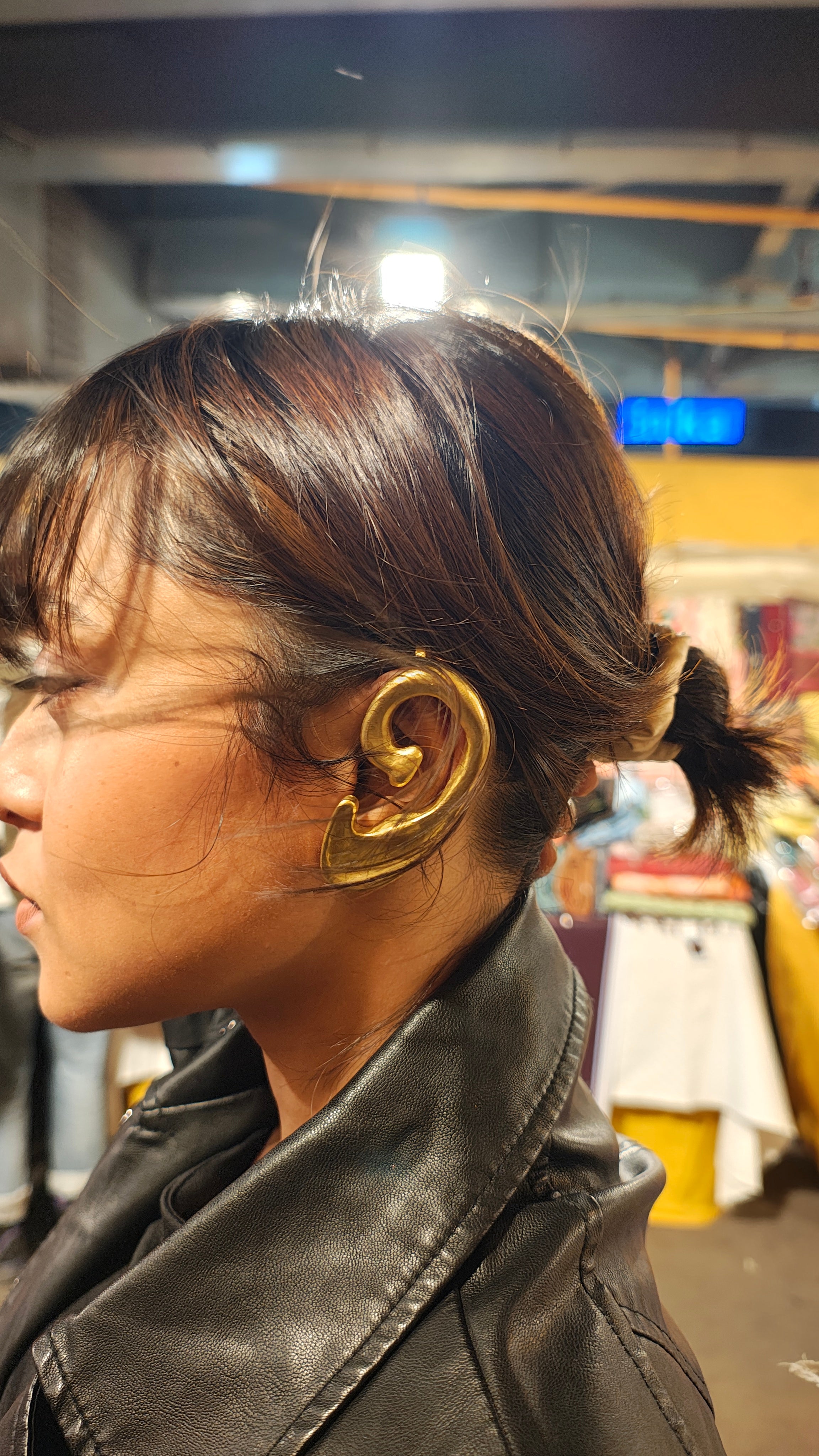 Kaan • Brass Ear Cuffs