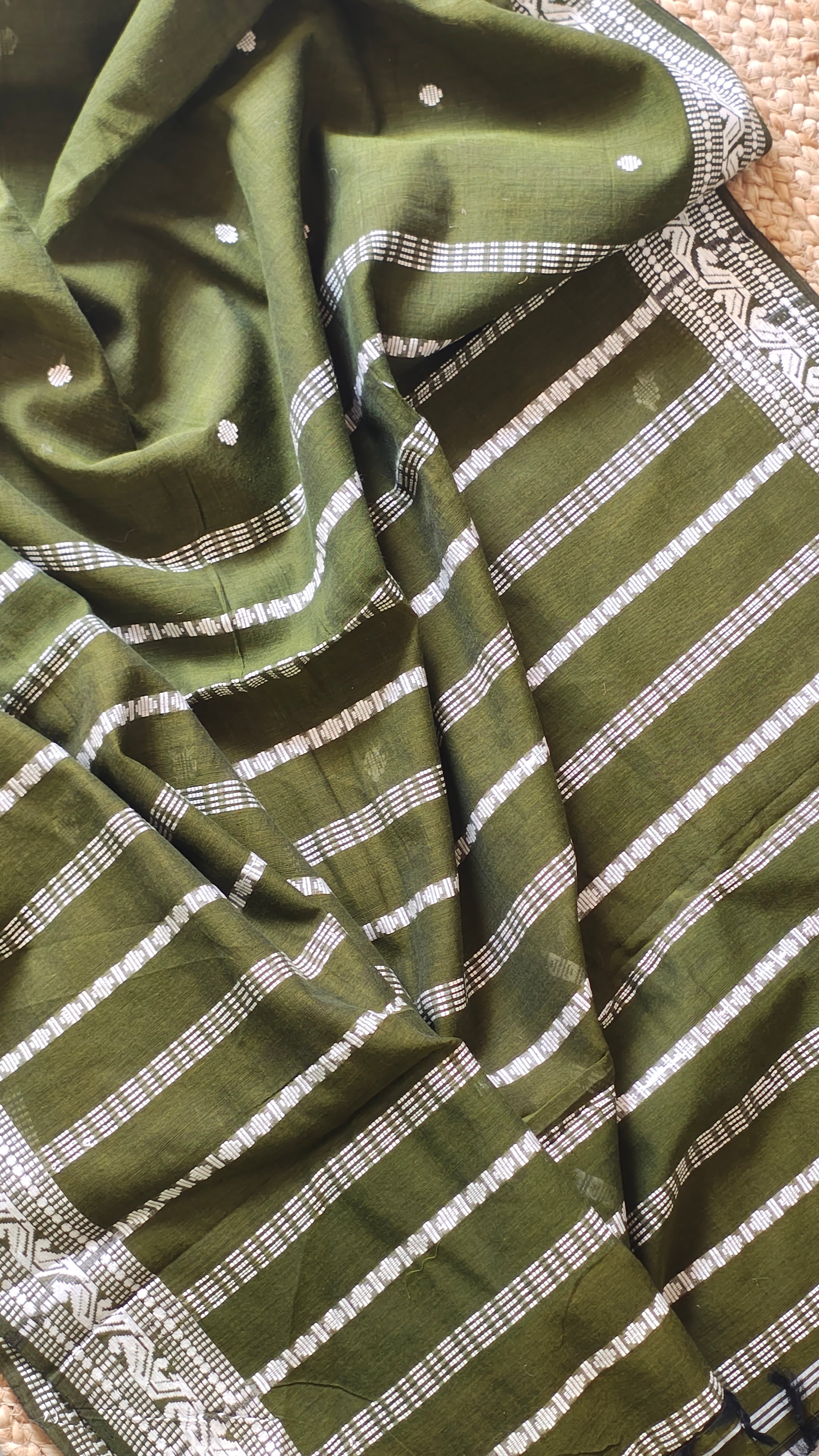 Dhulopata • Cotton • Dhonekhali--Crimson Braid -Crimson Braid 