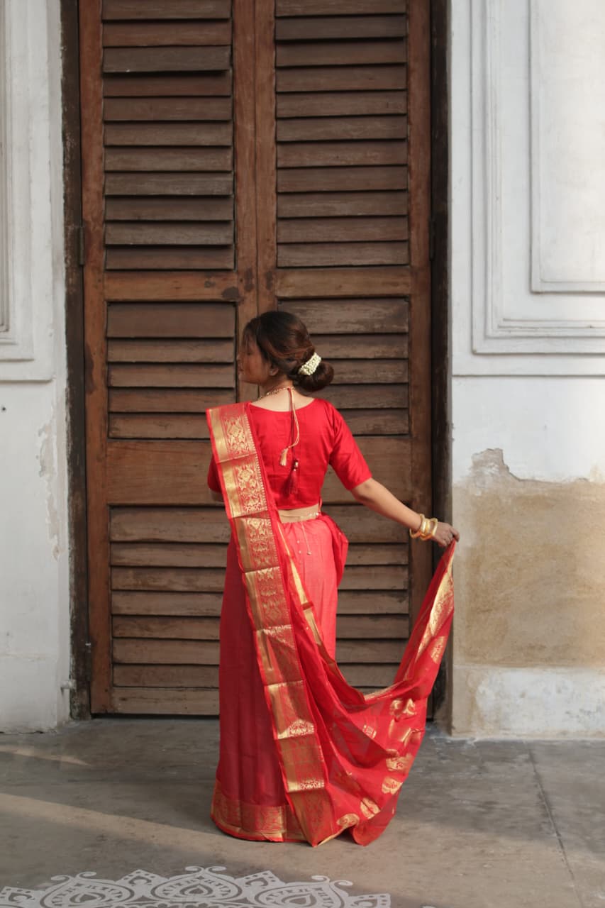 Notun • Cotton • Phulia--Crimson Braid -Crimson Braid 