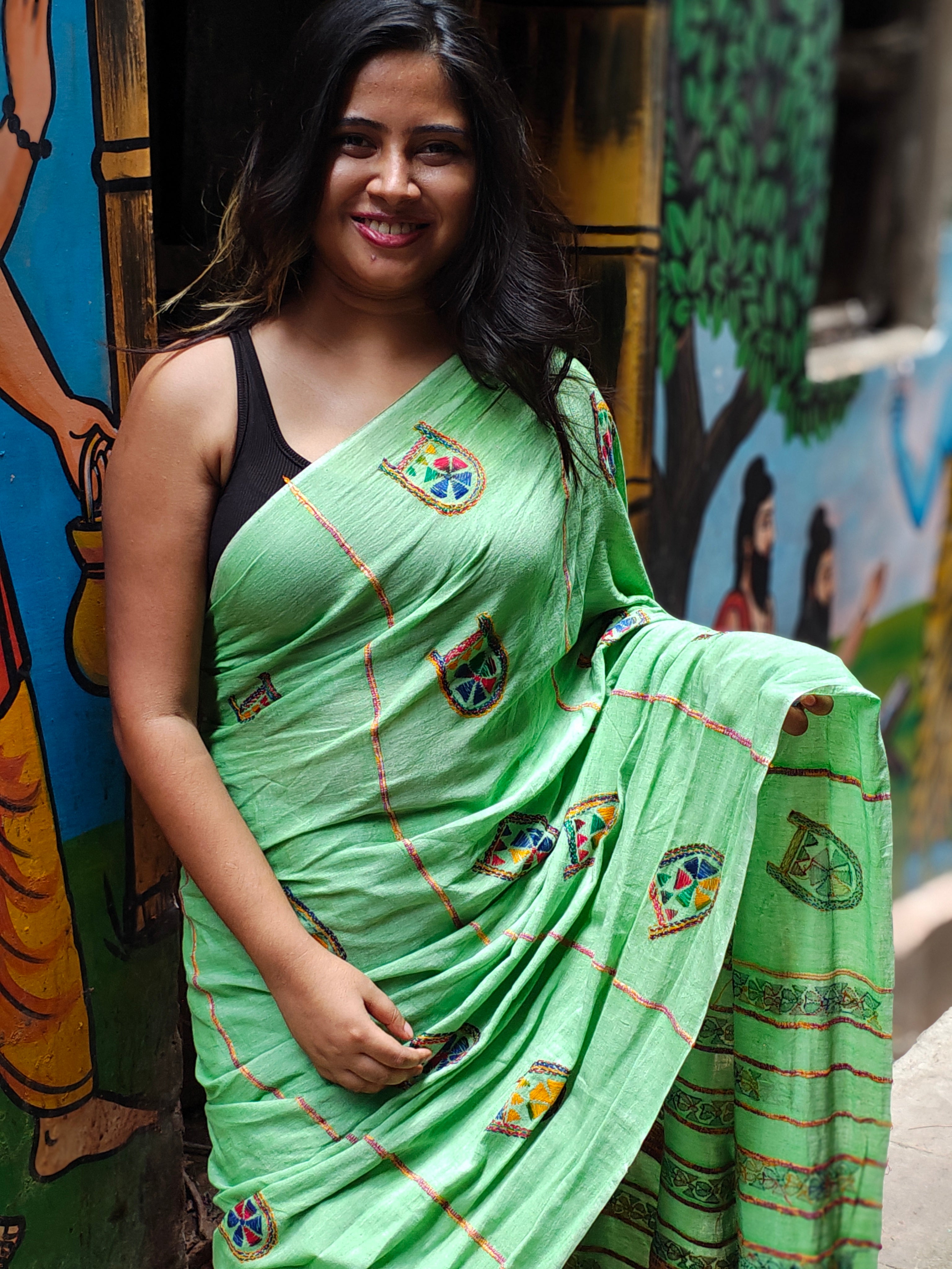 Ghurni • Kantha Stitch • Cotton & Khesh