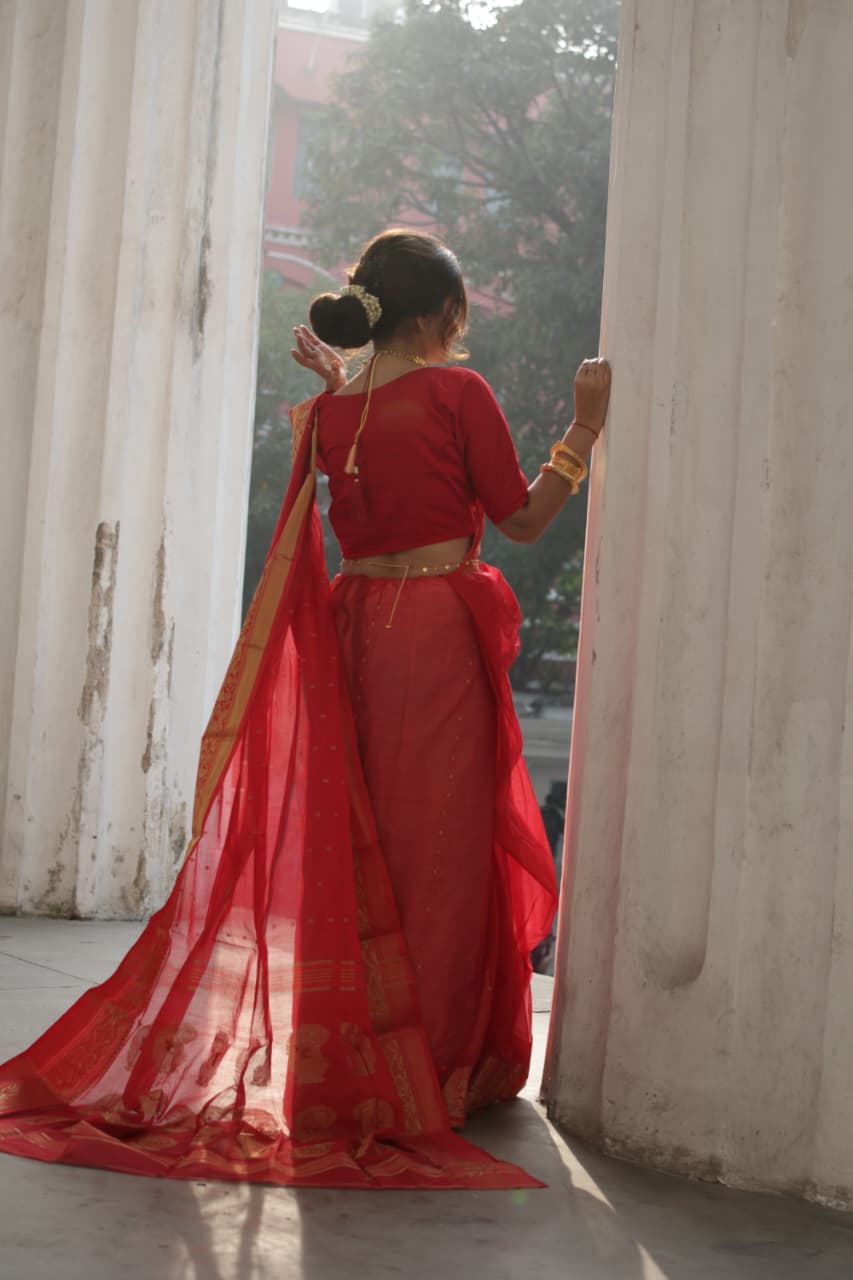 Notun • Cotton • Phulia--Crimson Braid -Crimson Braid 