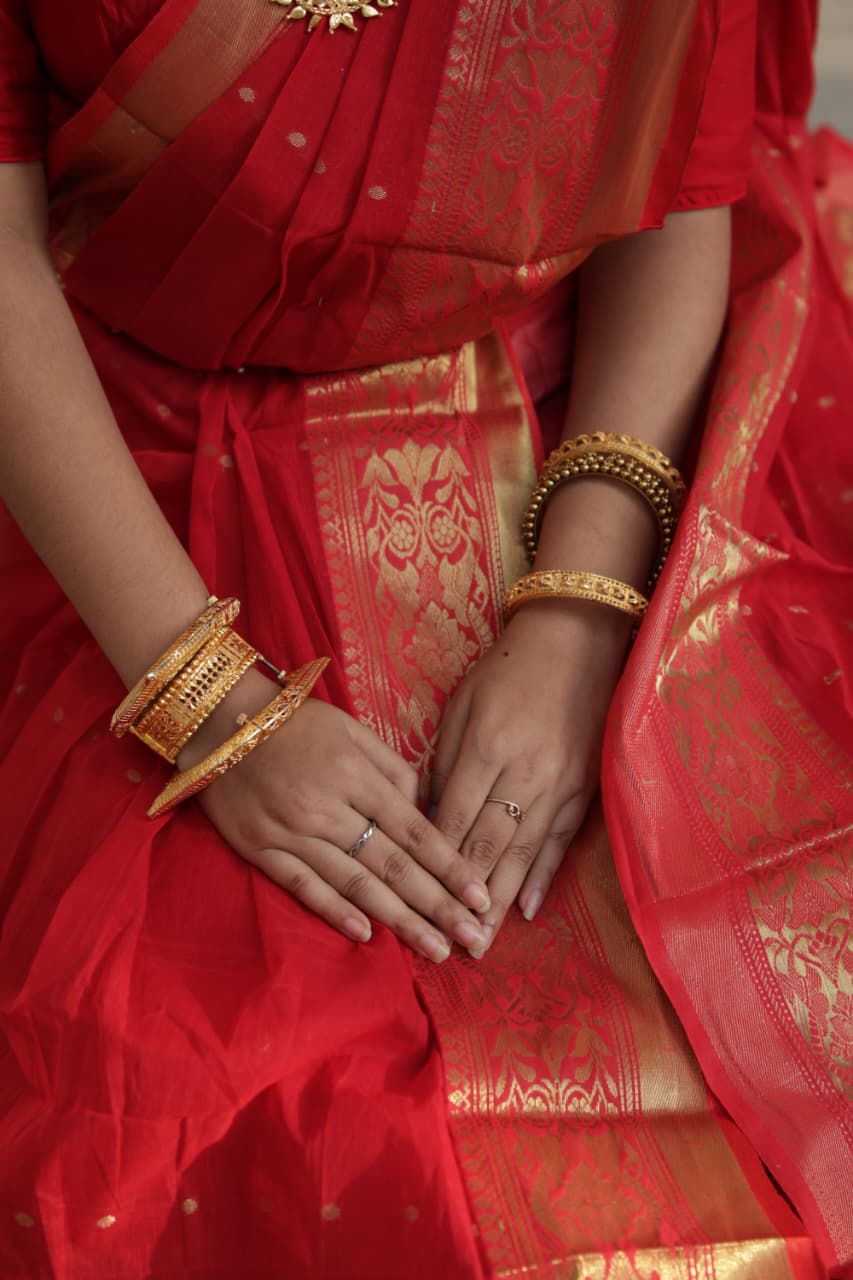 Notun • Cotton • Phulia--Crimson Braid -Crimson Braid 