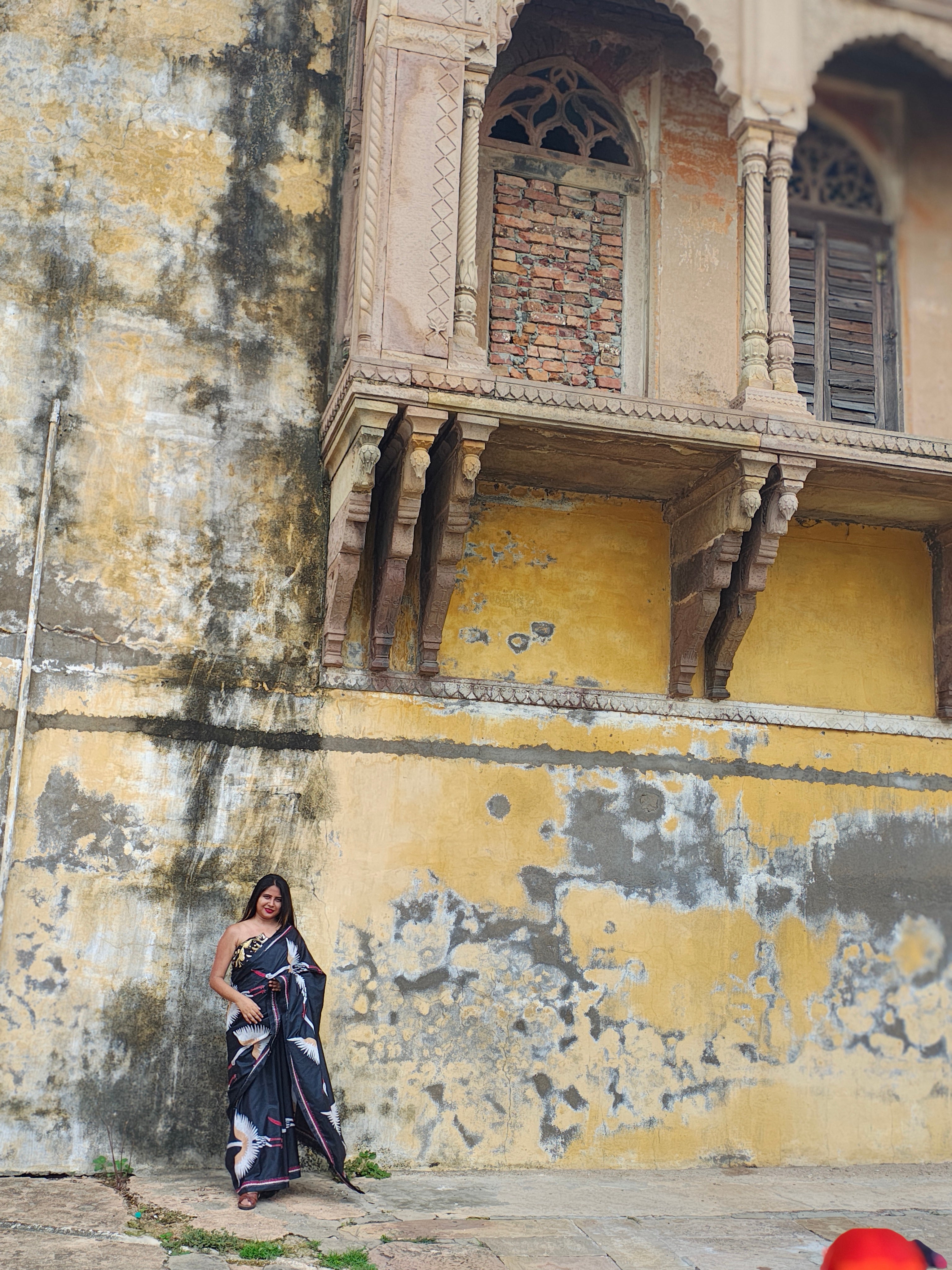 Neelpona • Kantha Stitch • Bangalore Silk