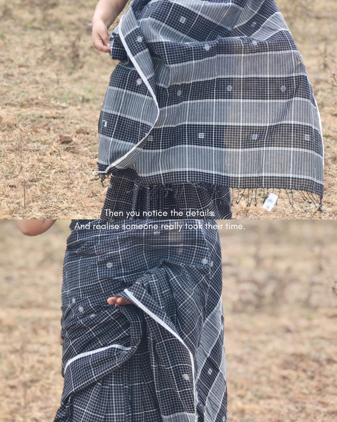 Kira • Phulia • Cotton--Crimson Braid -Crimson Braid 