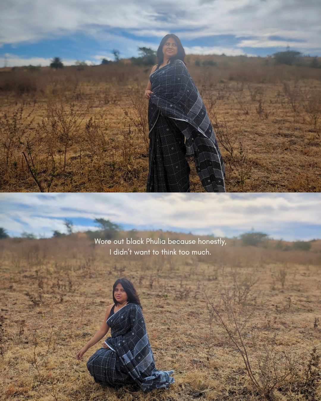 Kira • Phulia • Cotton--Crimson Braid -Crimson Braid 