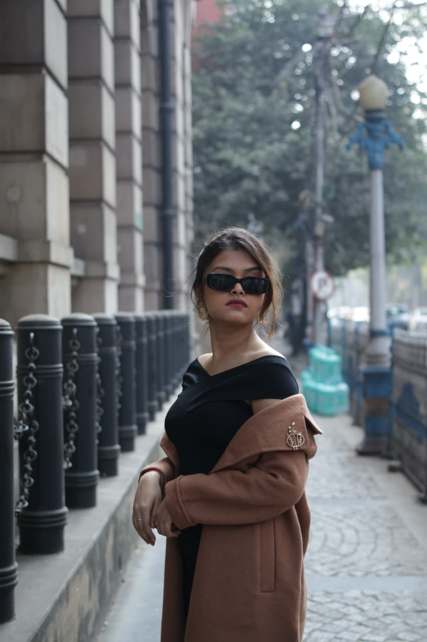 Four Leaves • Brass Brooch--Crimson Braid -Crimson Braid 
