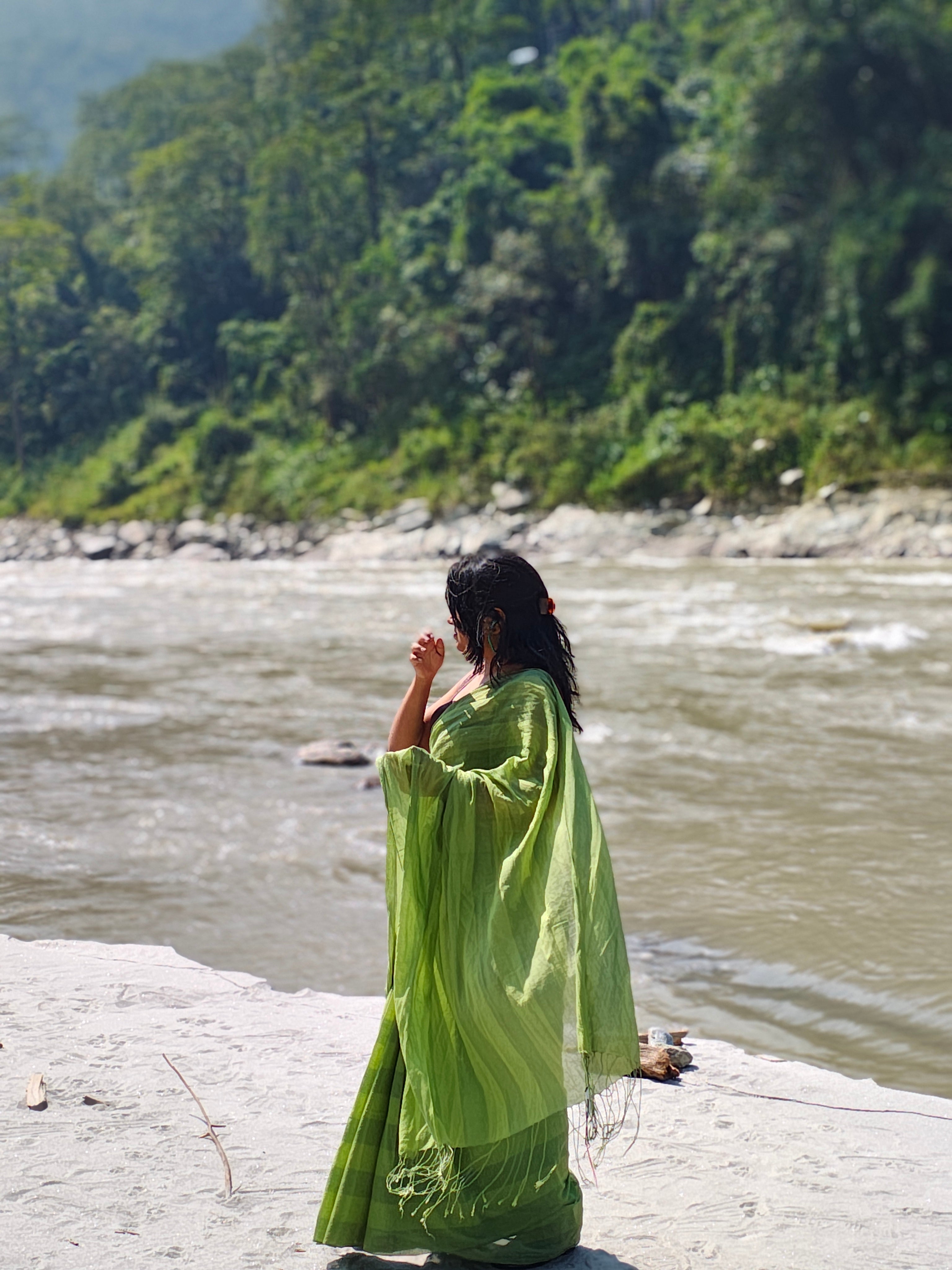 The Still Leaf • Mul Cotton • Phulia