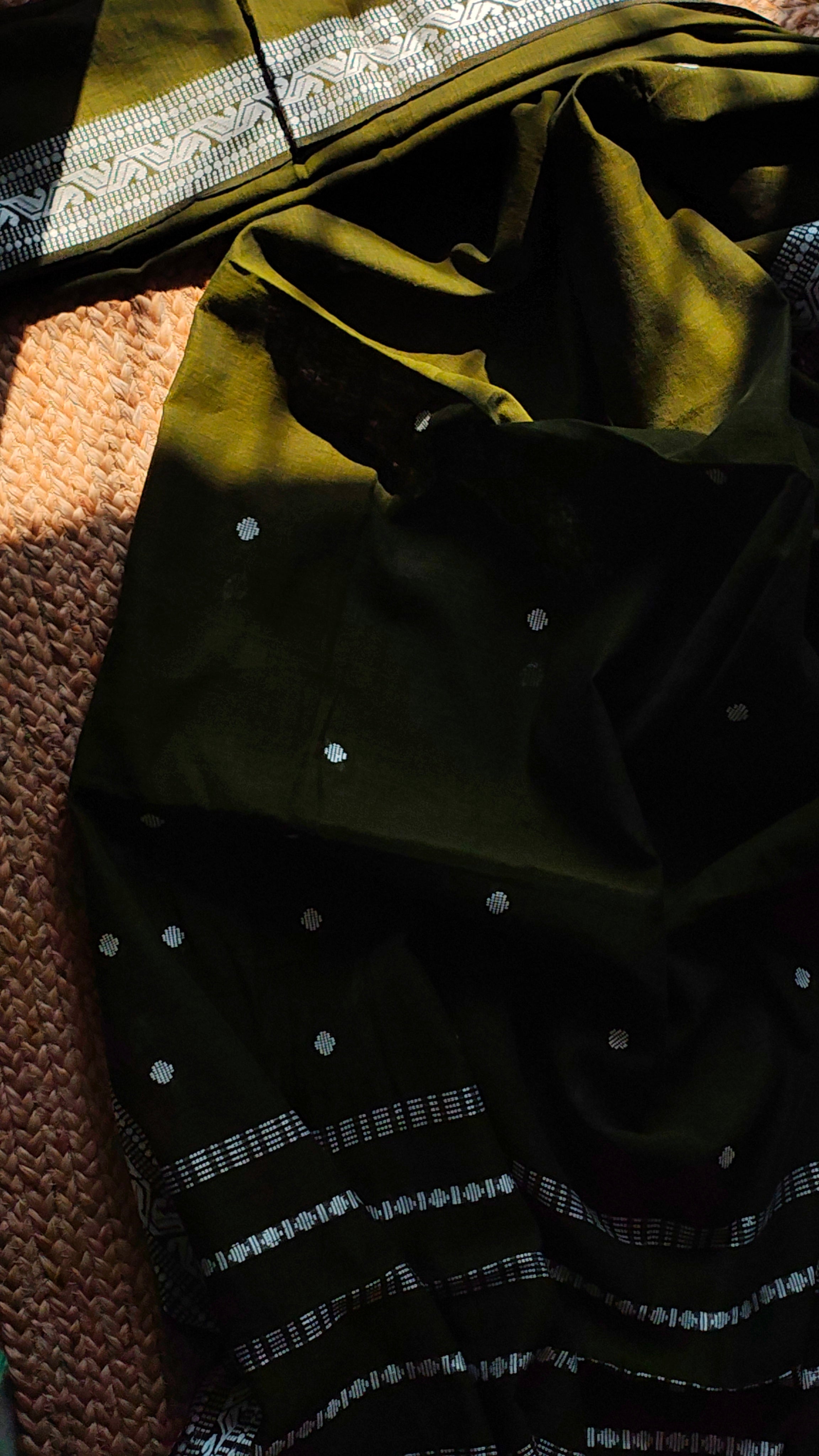 Dhulopata • Cotton • Dhonekhali--Crimson Braid -Crimson Braid 