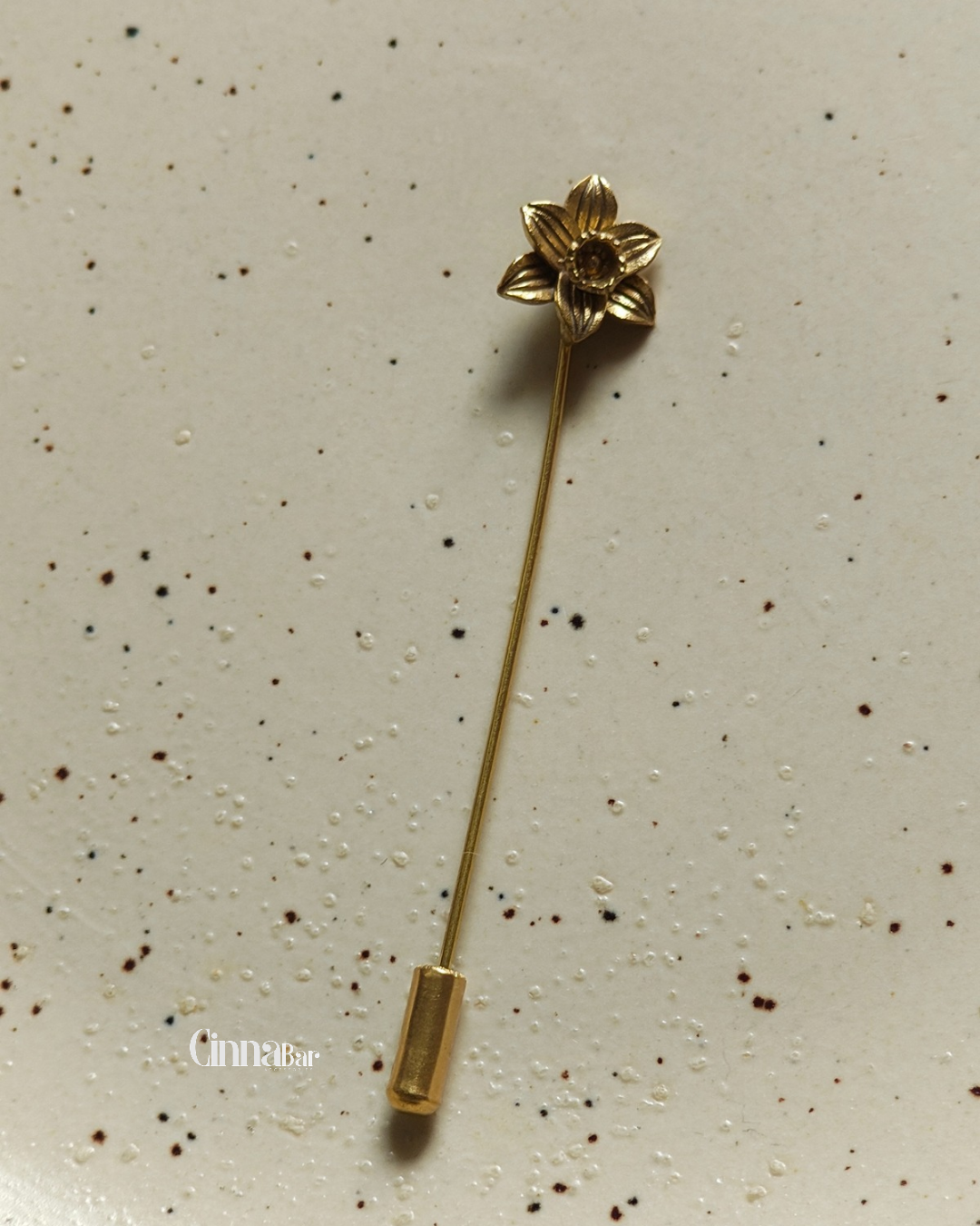 Rose • Lapel Pin--Crimson Braid -Crimson Braid 