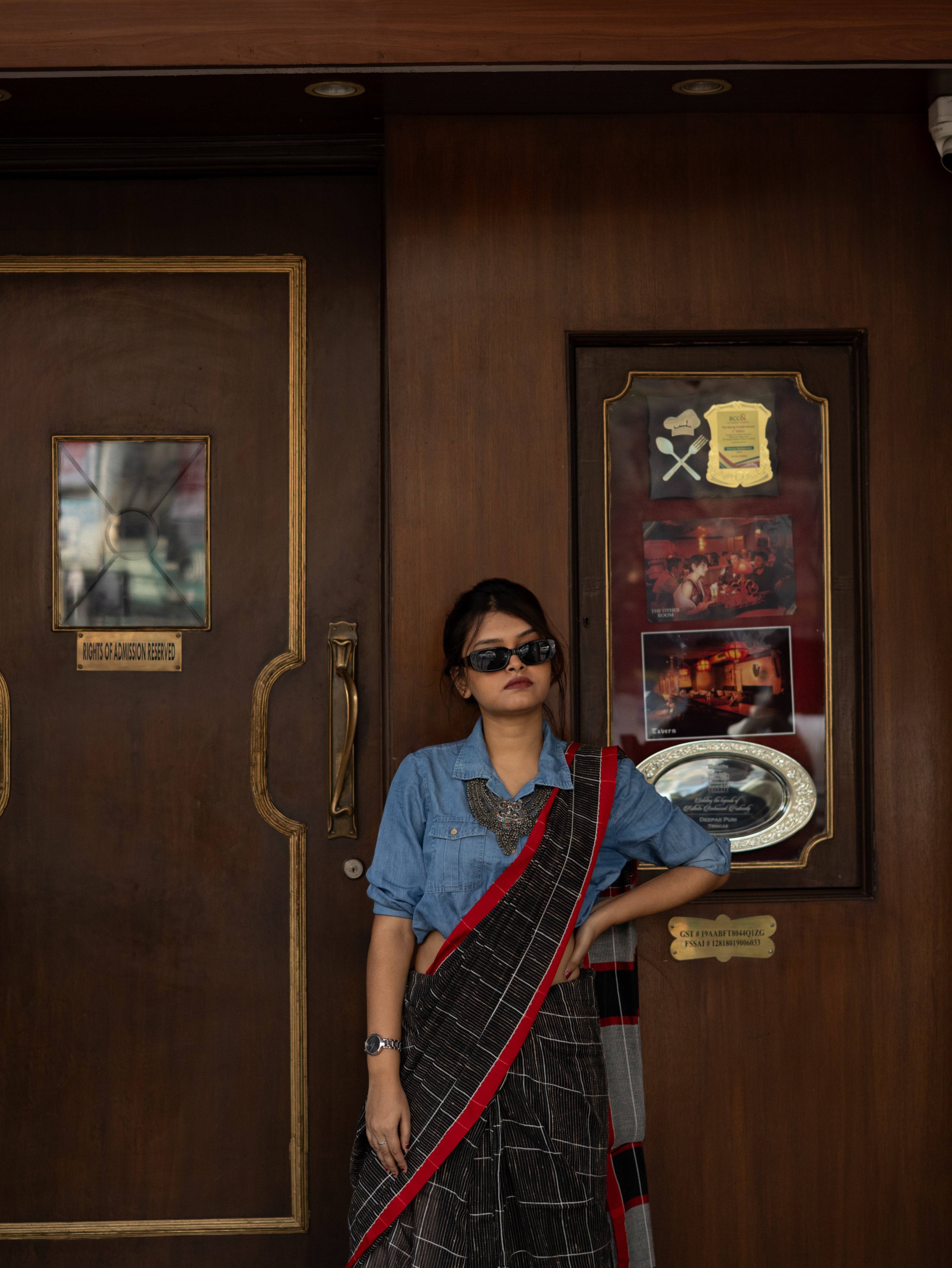 Dariya • Khesh & Cotton • Phulia--Crimson Braid -Crimson Braid 