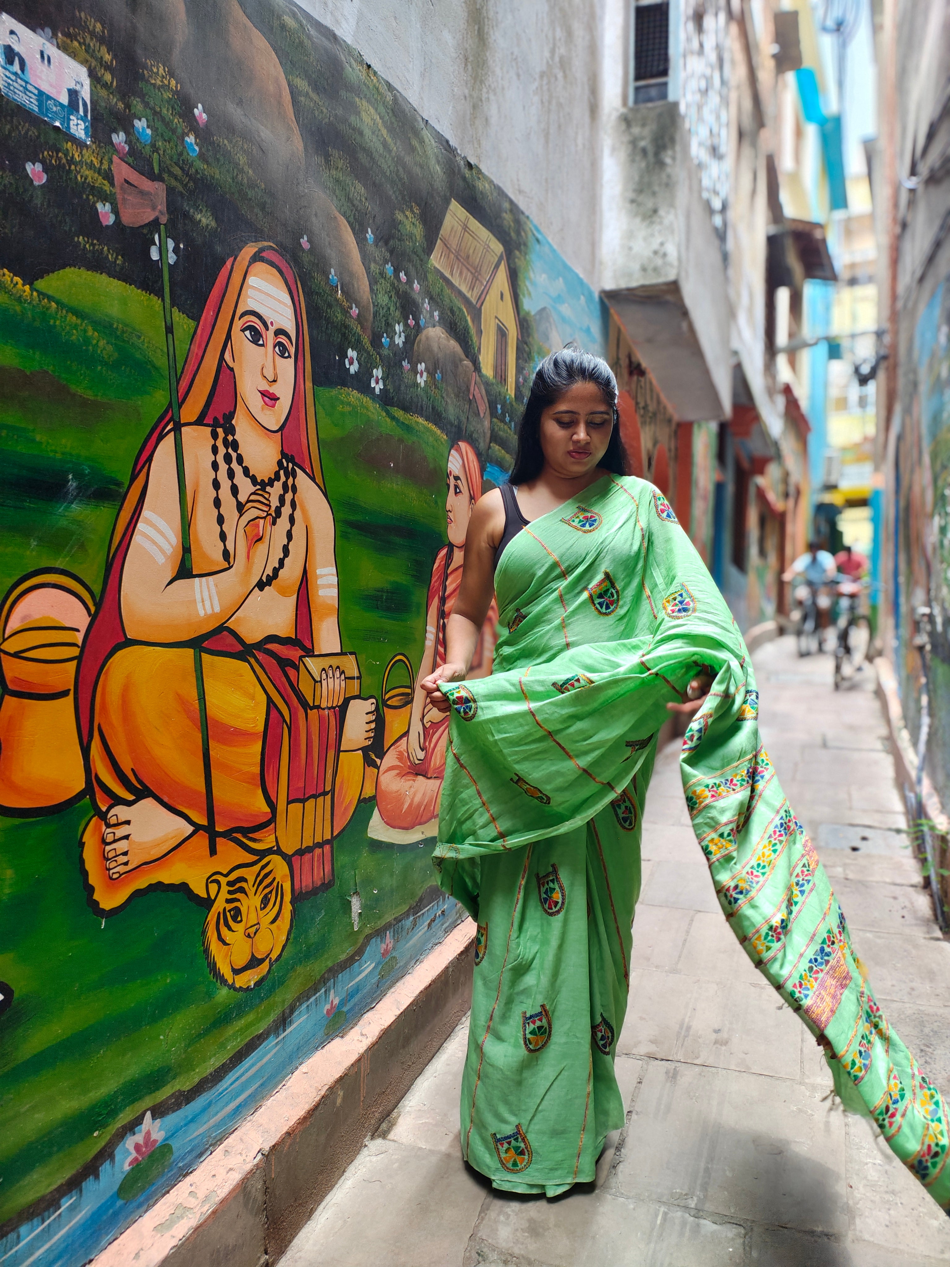 Ghurni • Kantha Stitch • Cotton & Khesh