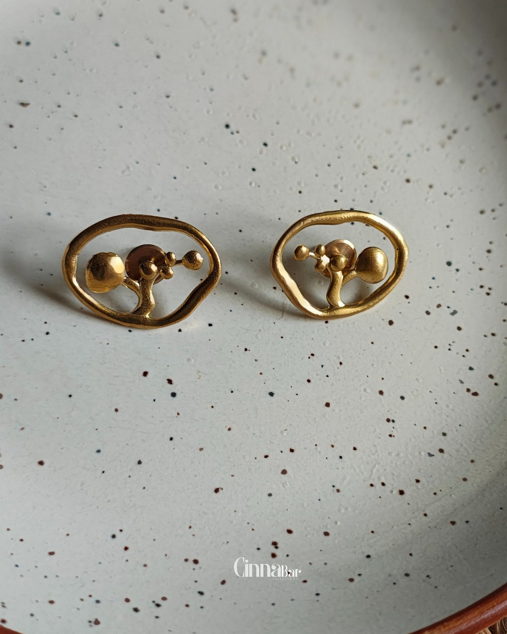 Tree • Brass Set--Crimson Braid -Crimson Braid 