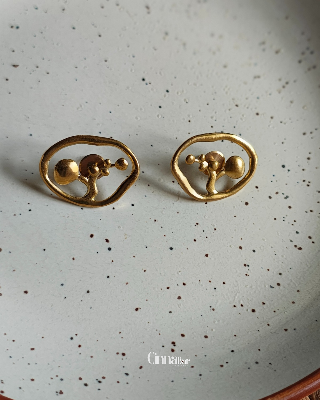 Tree • Brass Set--Crimson Braid -Crimson Braid 