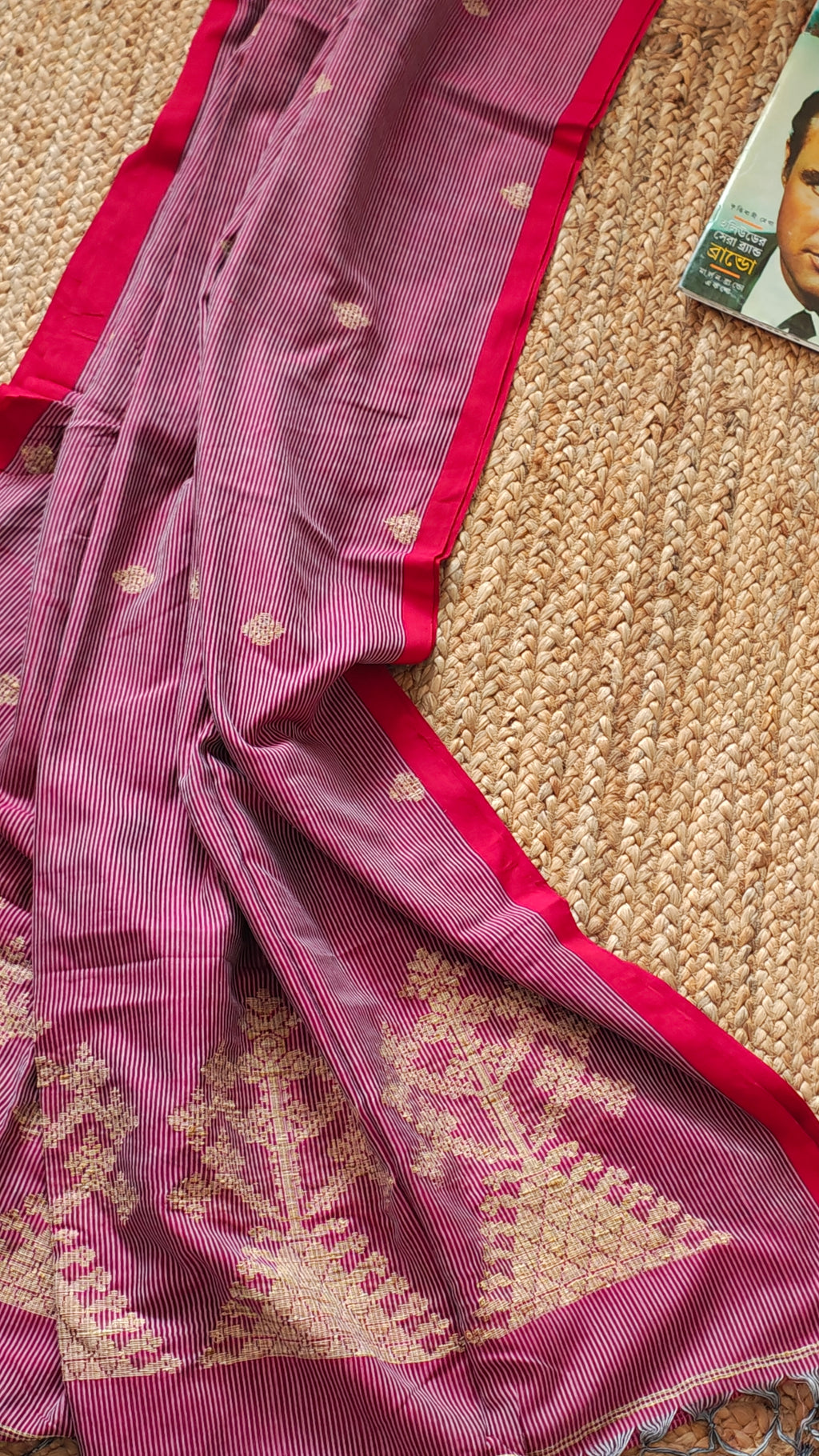 Hiya • Cotton & Khesh • Phulia--Crimson Braid -Crimson Braid 