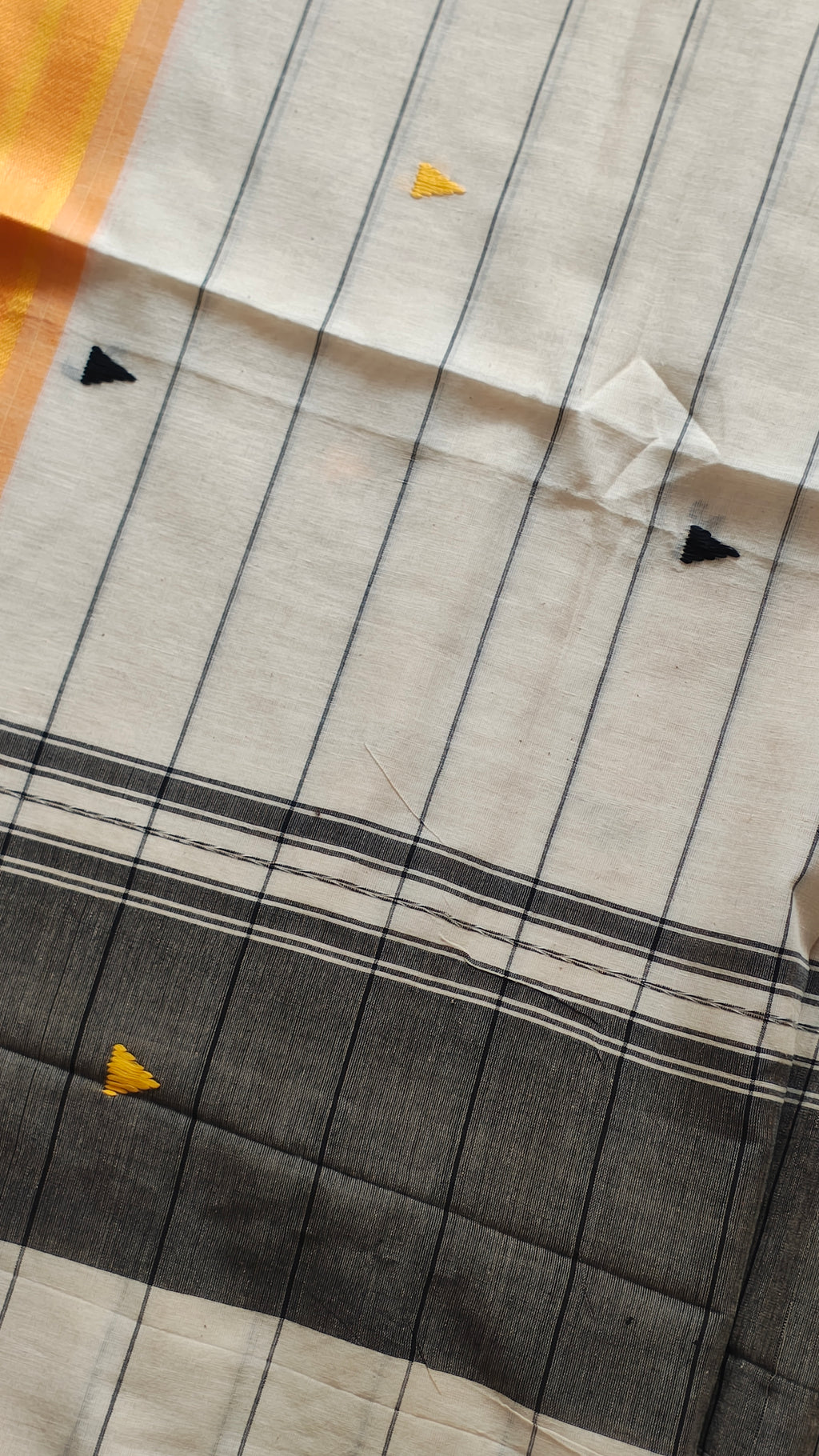 Bhor • Dhaniakhali • Cotton--Crimson Braid -Crimson Braid 