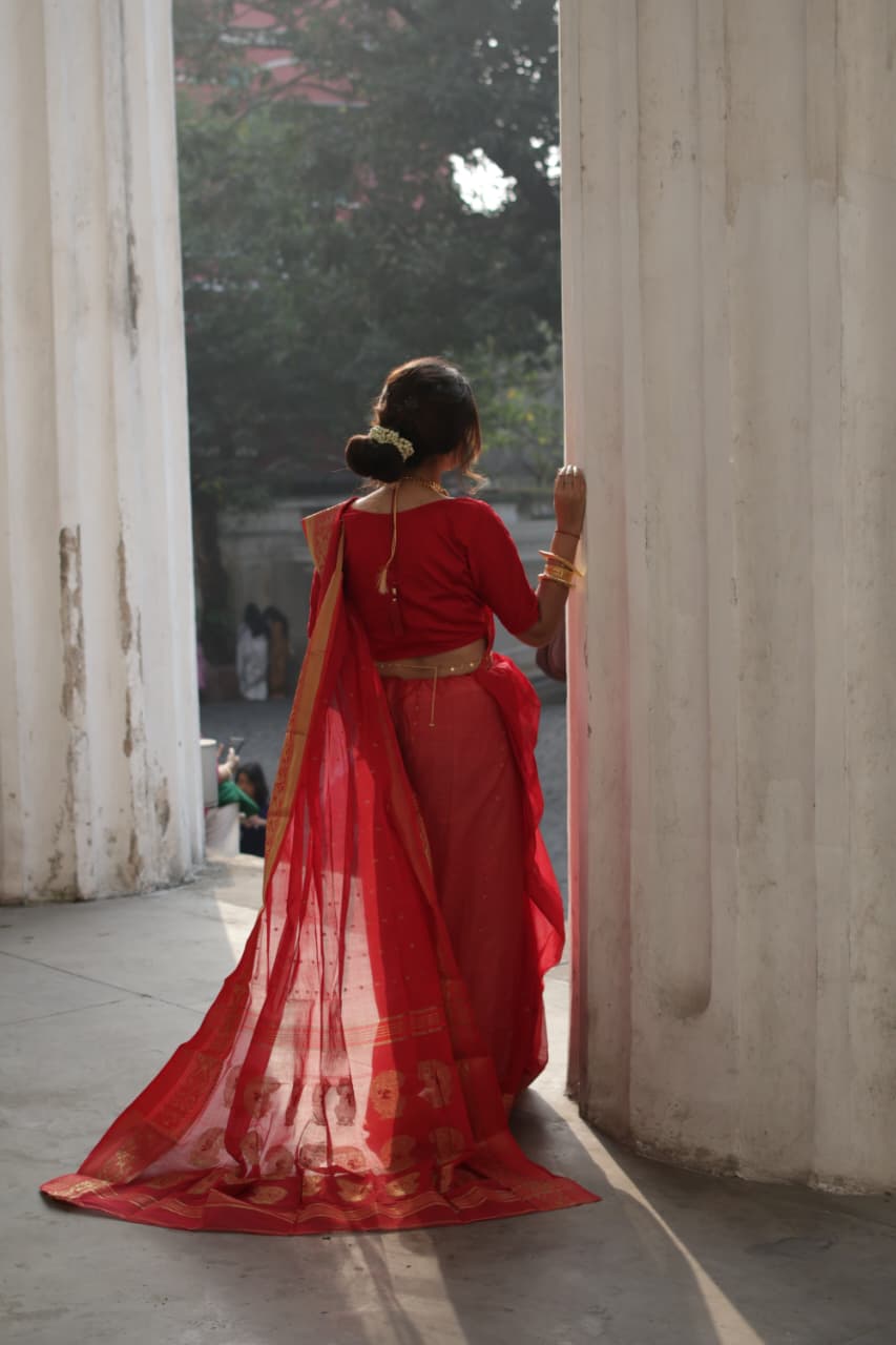 Notun • Cotton • Phulia--Crimson Braid -Crimson Braid 